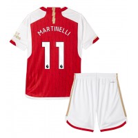 Arsenal Gabriel Martinelli #11 Hemmatröja Barn 2023-24 Kortärmad (+ Korta byxor)